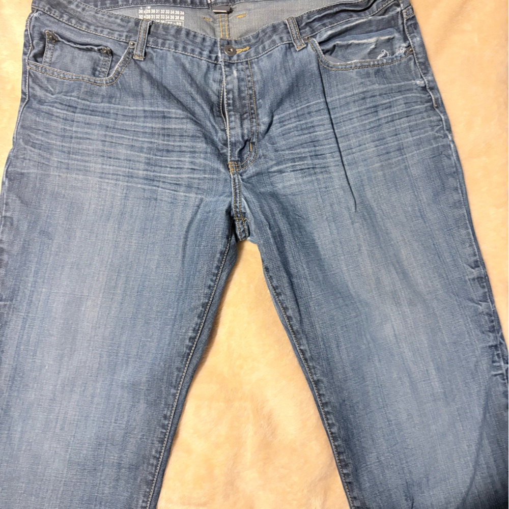 Kenneth Cole Light Blue Relaxed Men's Jeans